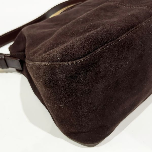 FENDI Mamma Bucket One Shoulder Shoulder Bag Suede/Leather Women's [Used AB] 20231209