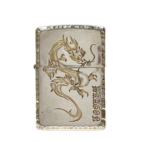 ZIPPO(ジッポ) オイル ライタードラゴン 龍 辰 竜 07年製 ハンマートーン 鎚目 喫煙具 嗜好品 ユニセックス【中古B】20231215