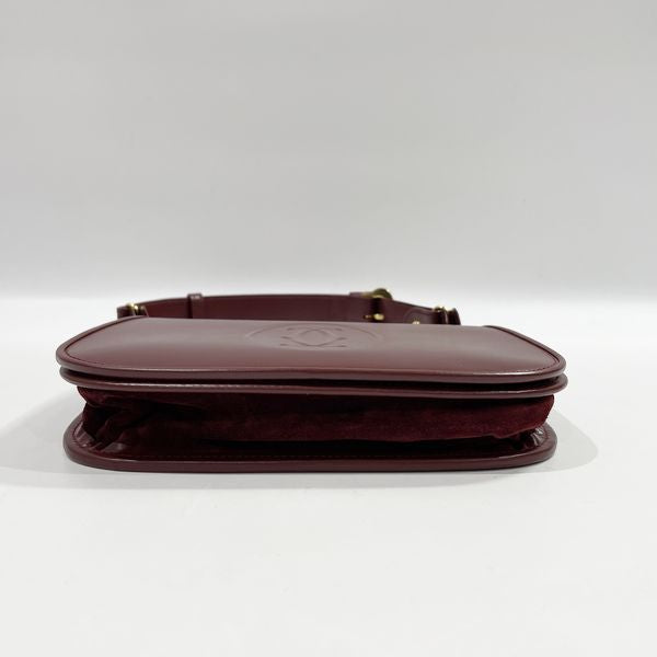 CARTIER Mastline Mini One Shoulder Vintage Shoulder Bag Leather/Suede Women's [Used A] 20231216