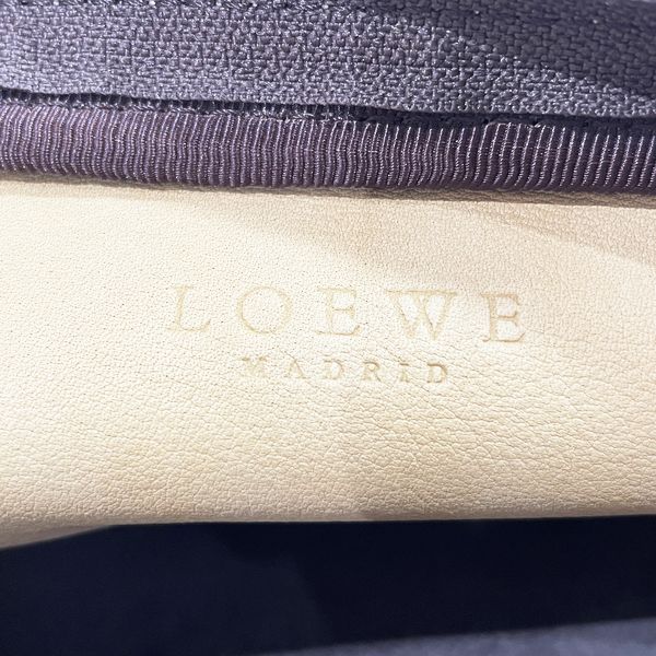 LOEWE(ロエベ) アナグラム 斜め掛け ヴィンテージ ショルダーバッグ スウェード/レザー レディース【中古B】20231216