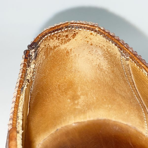 EDWARD GREEN 商务鞋半布洛克老厂修复痕迹 33 Last Cadogan 皮革男士 [二手 C] 20231228