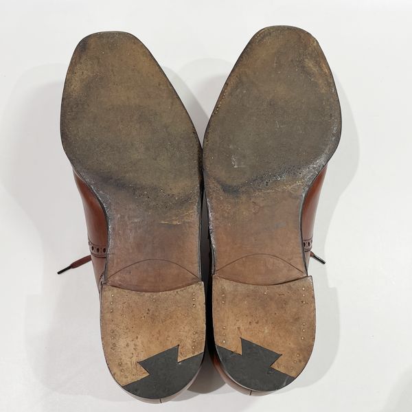 EDWARD GREEN 商务鞋半布洛克老厂修复痕迹 33 Last Cadogan 皮革男士 [二手 C] 20231228