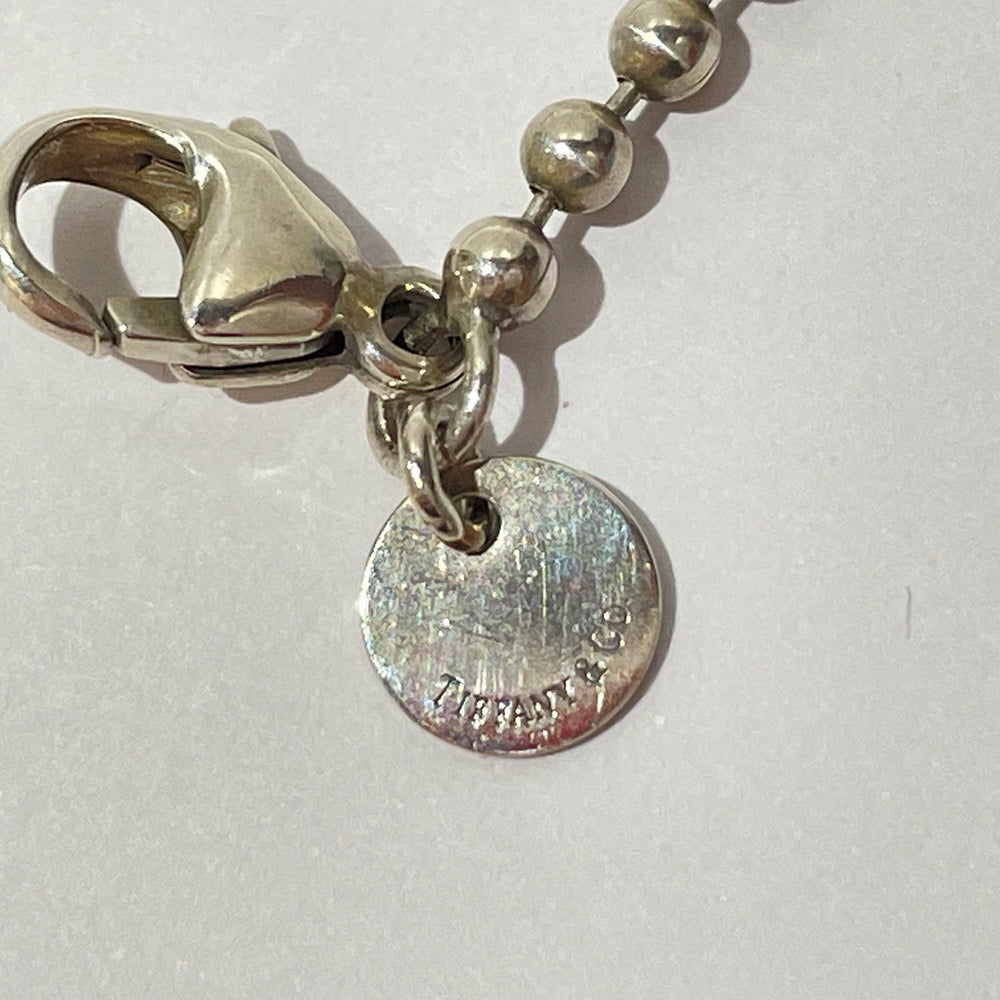 中古B/標準】TIFFANY&Co. ティファニー ボール チェーン シルバー925 レディース ネックレス20445224