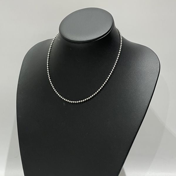 中古B/標準】TIFFANY&Co. ティファニー ボール チェーン シルバー925 レディース ネックレス20445224