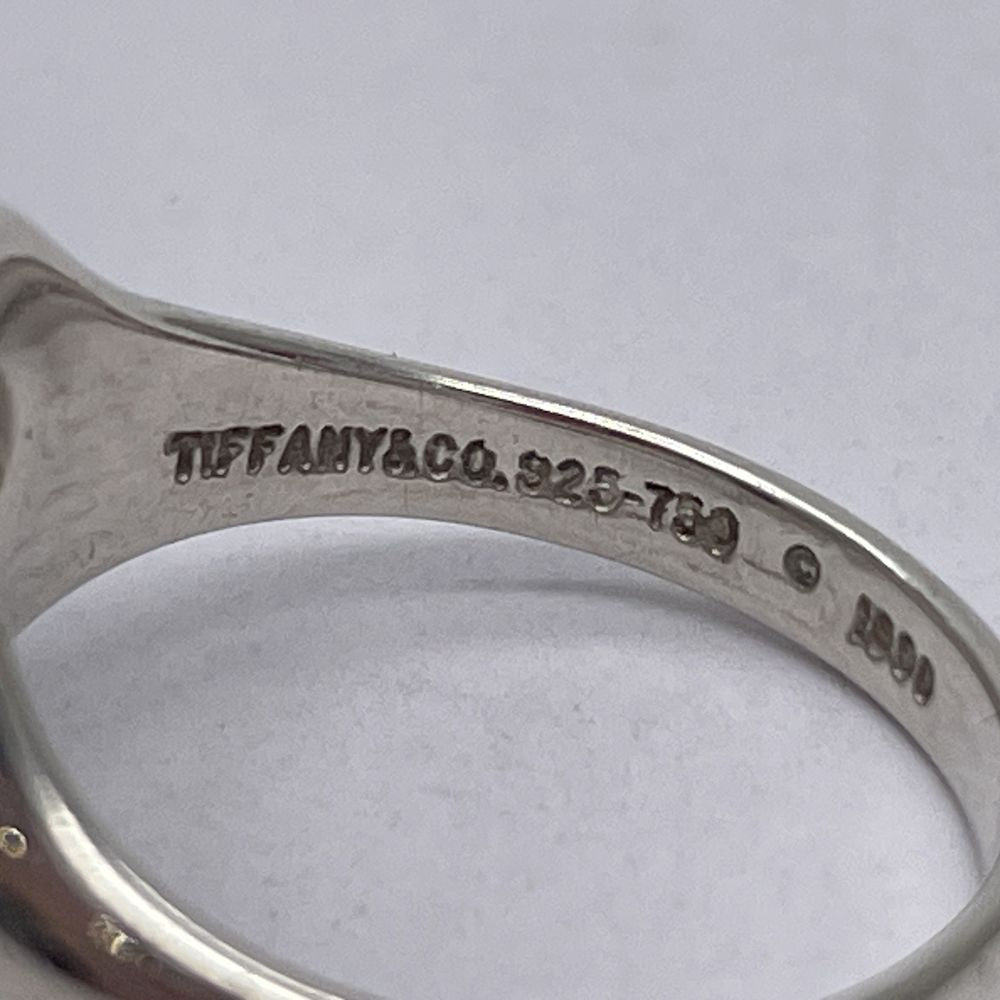 TIFFANY&Co.(ティファニー) ハート リボン 11号 リング・指輪 シルバー925/K18イエローゴールド レディース【中古B】20231226