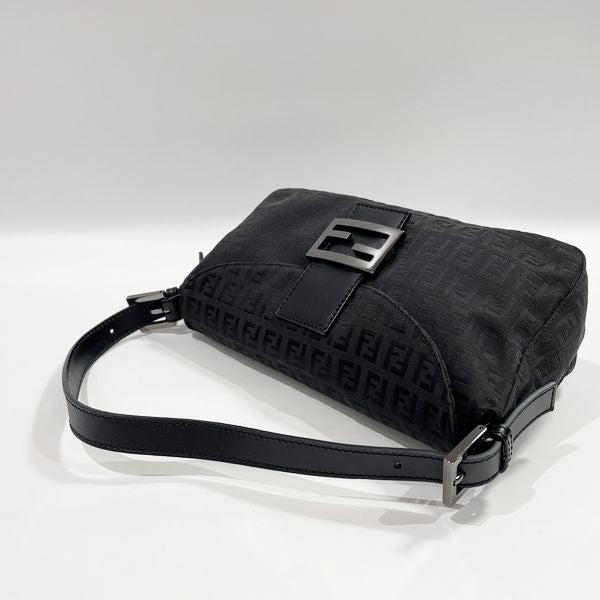 FENDI Zucchino Mamma Bucket 8BR003 Shoulder Bag Canvas/Leather Women's [Used AB] 20231216