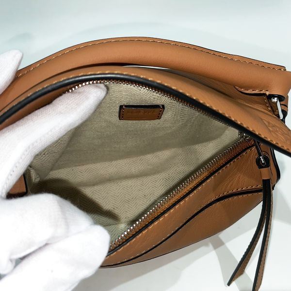 LOEWE Puzzle Bag PUZZLE MINI BAG Mini 2WAY Handbag Leather Women's [Used A] 20231216