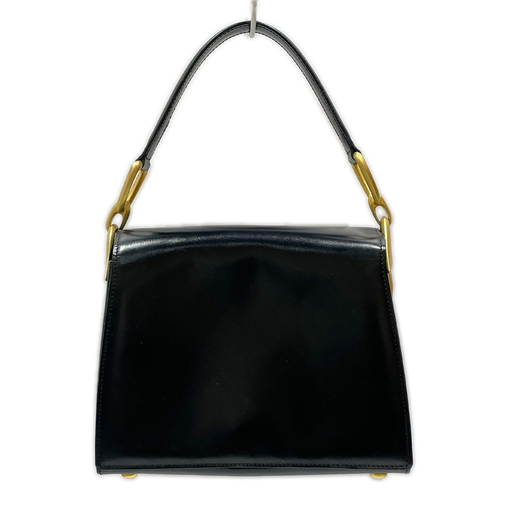 CELINE Trapezoidal Flap One Shoulder Vintage Shoulder Bag Leather Women's [Used B] 20231223