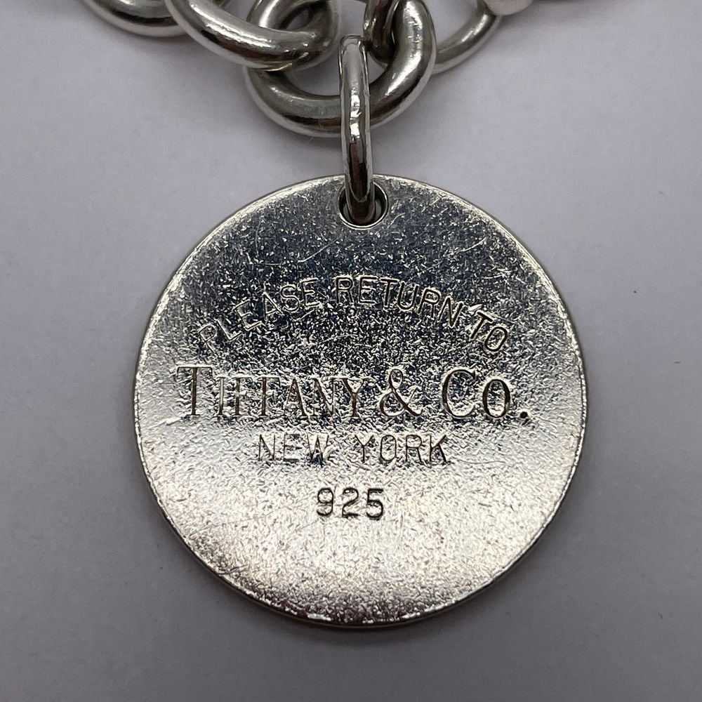 TIFFANY&amp;Co. Return Toe Tiffany Round Tag Bracelet Silver 925 Women's [Used B] 20240107