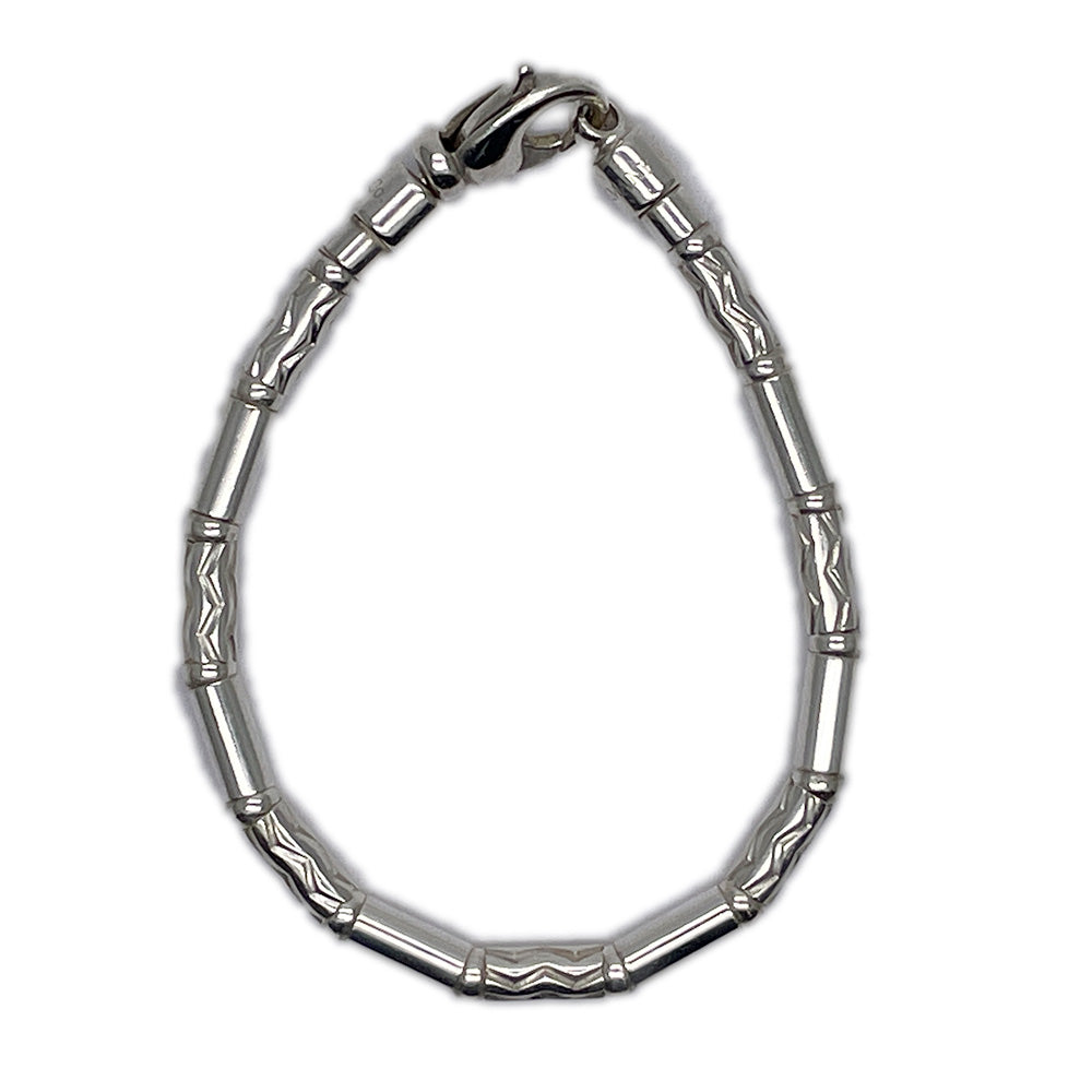 TIFFANY&amp;Co. Aztec Zigzag Bracelet Silver 925 Men's [Used B] 20240107
