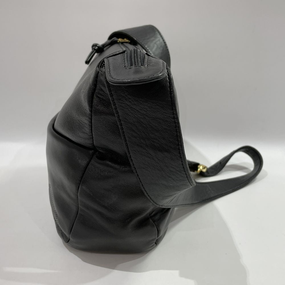 LOEWE Anagram Nappa Shoulder Vintage Shoulder Bag Leather Women's [Used AB] 20231223