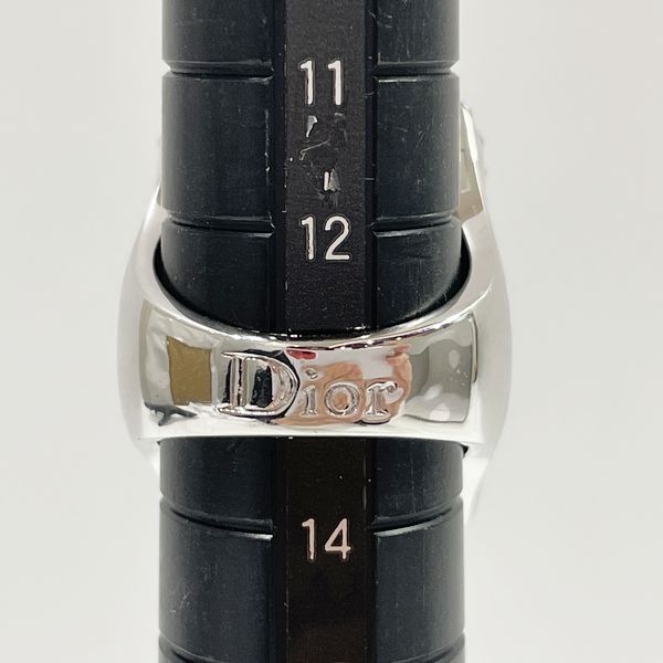 Christian Dior 标志 Bijou Ribbon 水晶 No. 7 13 戒指 金属/水钻 女式 [二手 AB] 20240109