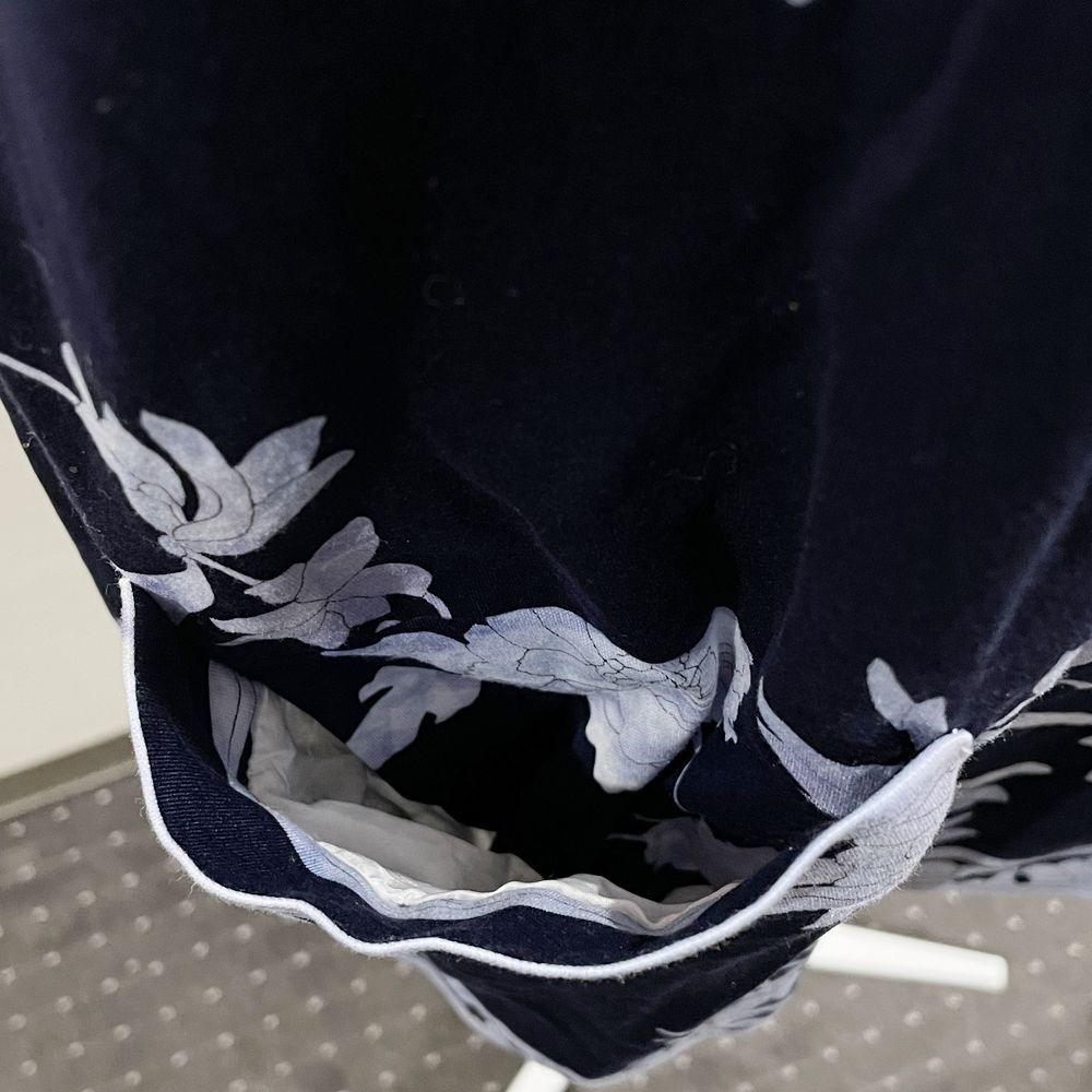 LEONARD Floral Blue Gradient Haori Cardigan Cotton/Women's [Used AB] 20240220