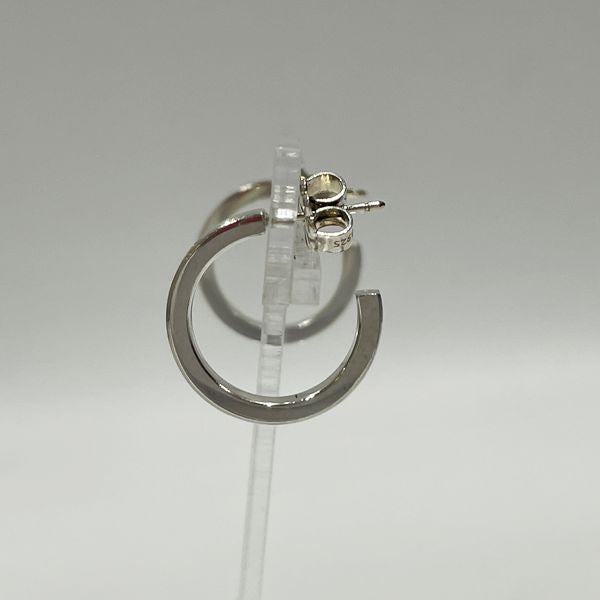TIFFANY&amp;Co. 1837 Circle Hoop Small Earrings Silver 925 Women's [Used B] 20240120