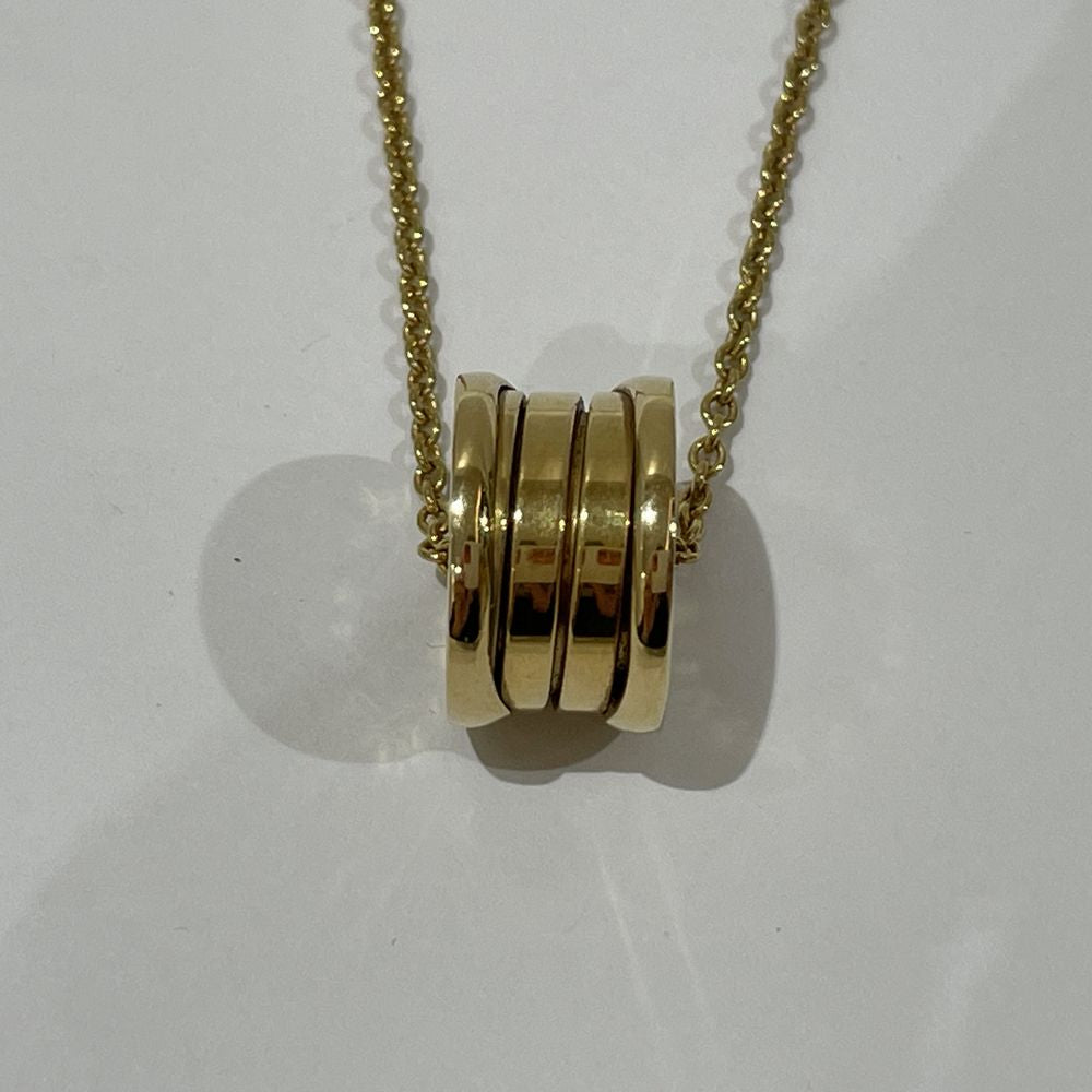 BVLGARI B-zero1 3-band chain necklace K18 yellow gold ladies [Used B] 20240109