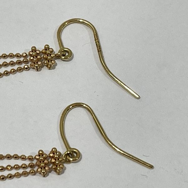 TIFFANY&amp;Co. Fringe mesh bead hook earrings K18 pink gold/K18 yellow gold women's [Used AB] 20240116