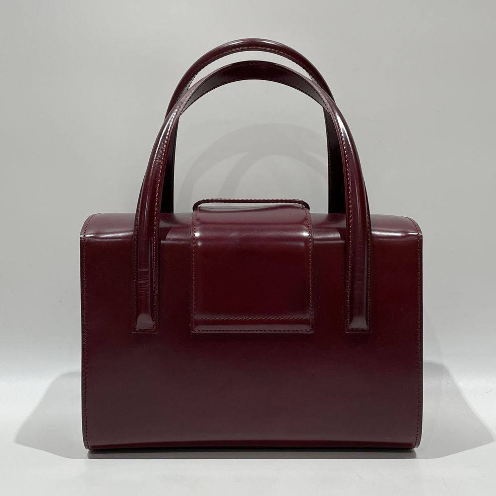 CARTIER Panthère SV metal fittings handbag leather ladies [Used AB] 20240113
