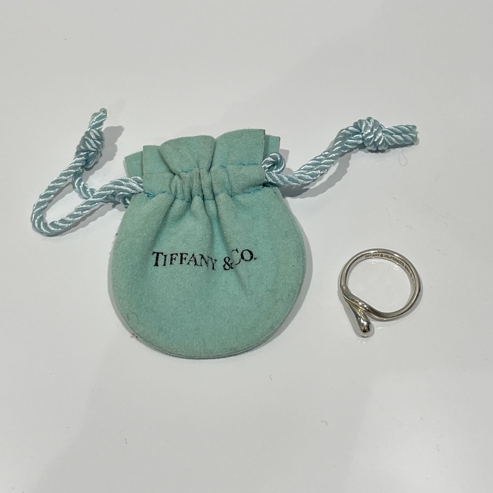 TIFFANY&Co.(ティファニー) エルサペレッティ ティアドロップ 11号 リング・指輪 シルバー925 レディース【中古B】20240209