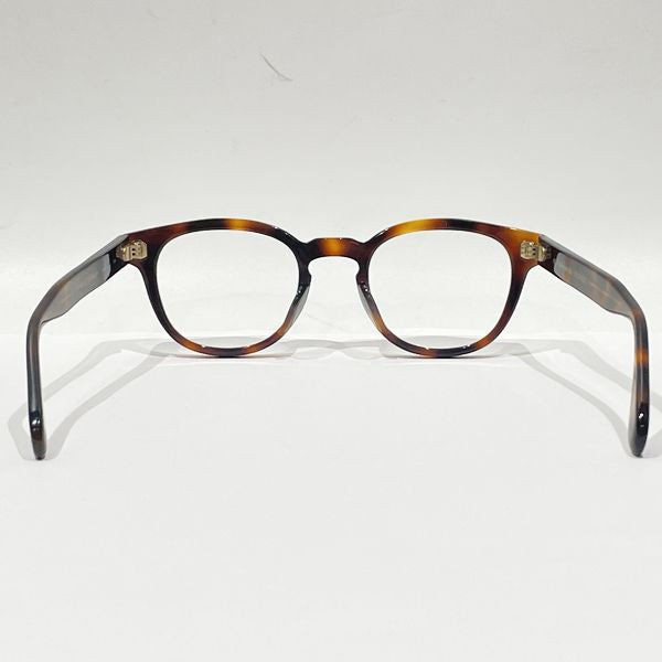 OLIVER PEOPLES Glasses Sheldrake Demi Pattern Boston Frame Eyewear Acetate Unisex [Used AB]