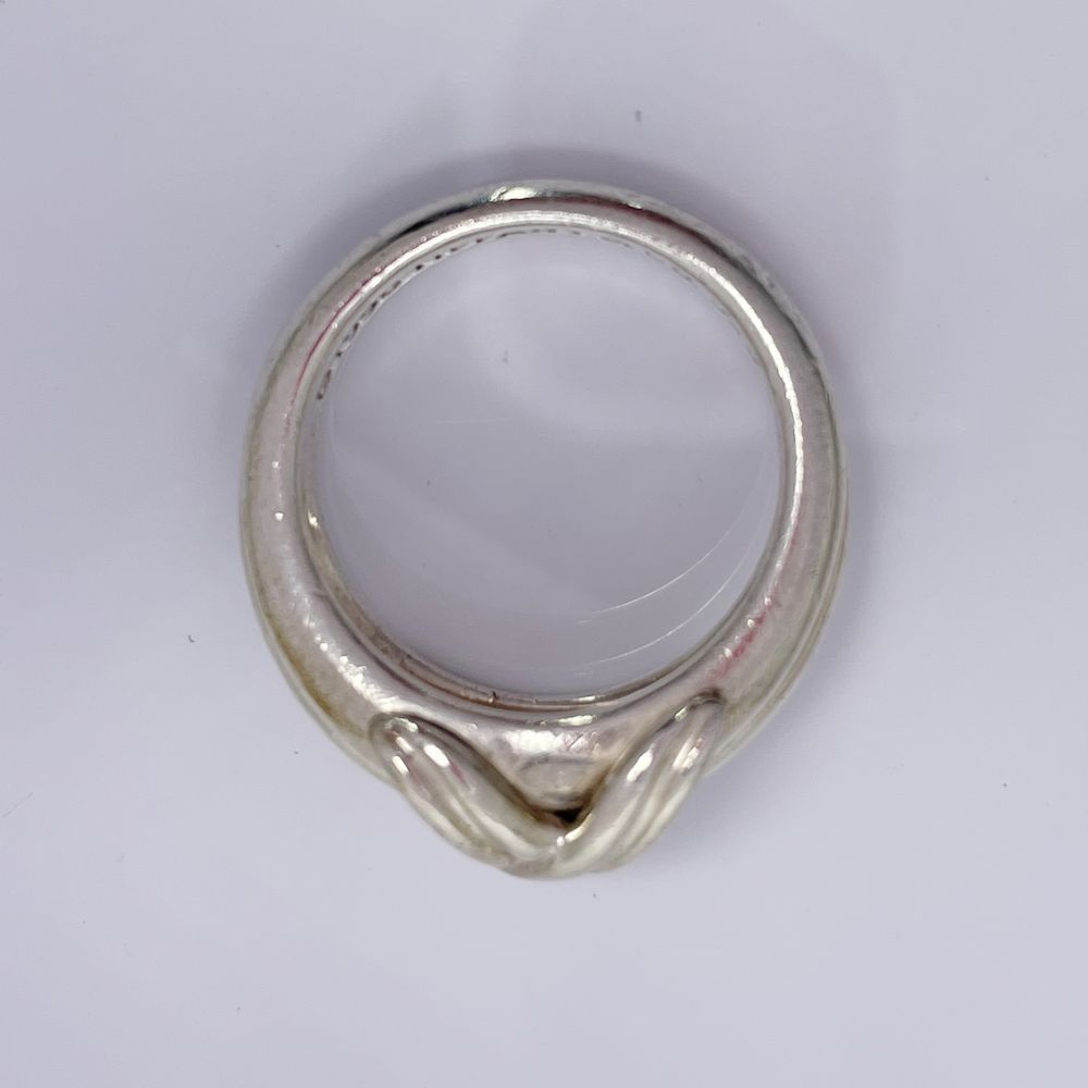 TIFFANY&amp;Co. Signature Cross No. 11 Ring Silver 925 Women's [Used B] 20240312