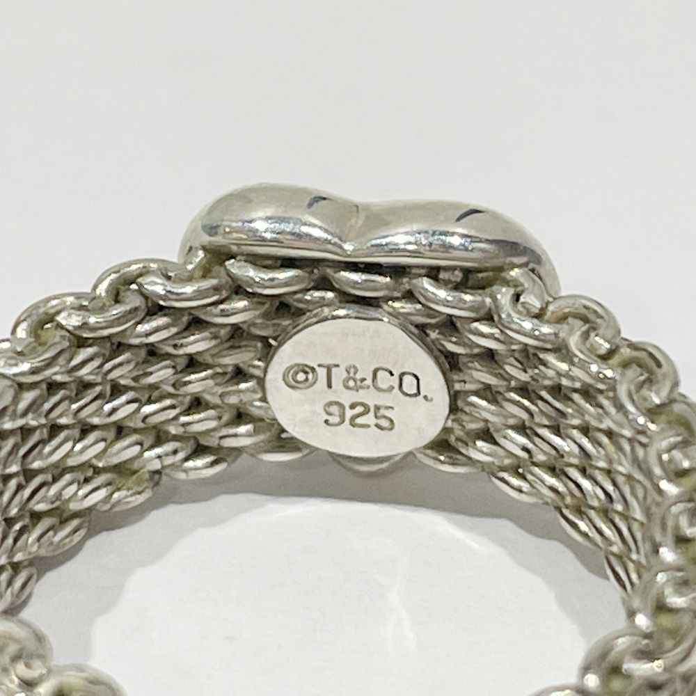 中古B/標準】TIFFANY&Co. ティファニー サマセット メッシュ ハート 