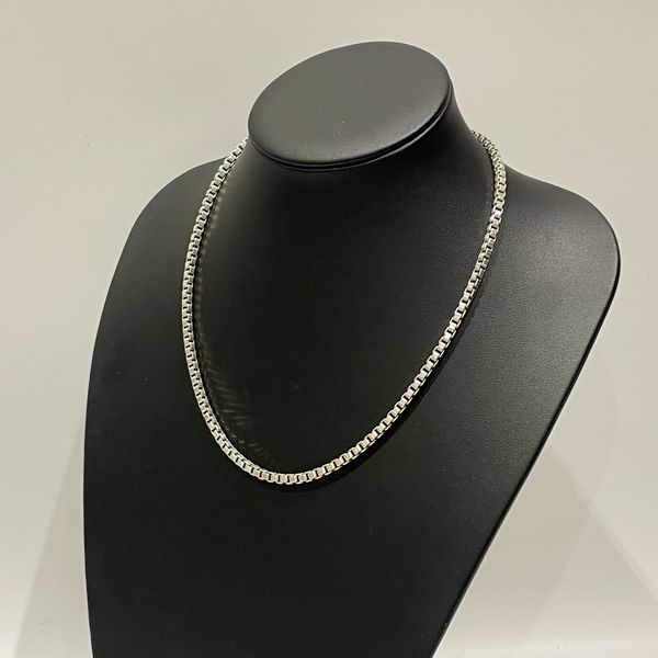 中古B/標準】TIFFANY&Co. ティファニー ベネチアン シルバー925 ユニセックス ネックレス20448808