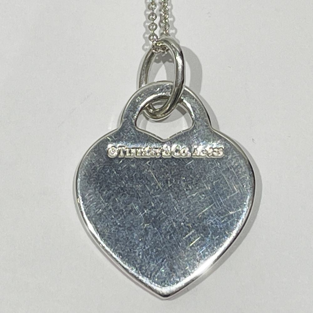 TIFFANY &amp; Co. (Tiffany) Return to Tiffany Heart Tag Color Splash Necklace Silver 925 Women's [Used AB] 20240207