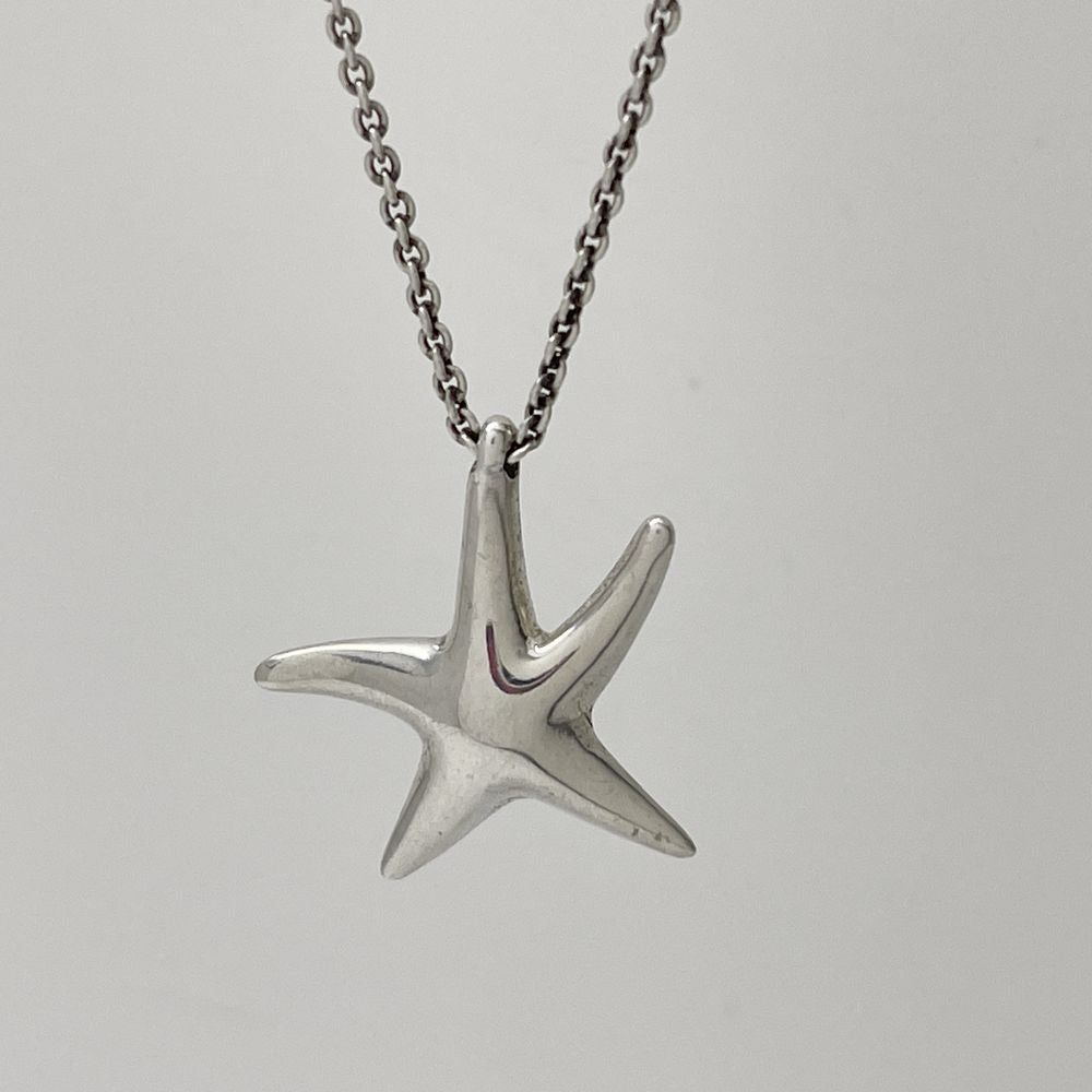 TIFFANY&amp;Co. Starfish Starfish Necklace Silver 925 Women's [Used B] 20240213