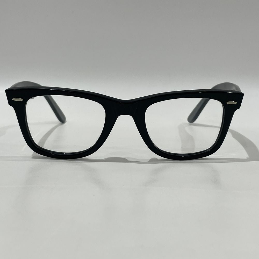 Ray-Ban Glasses RB2140-A Black Wayfarer Frame Eyewear Glasses Acetate/Men's [Used AB] 20240127