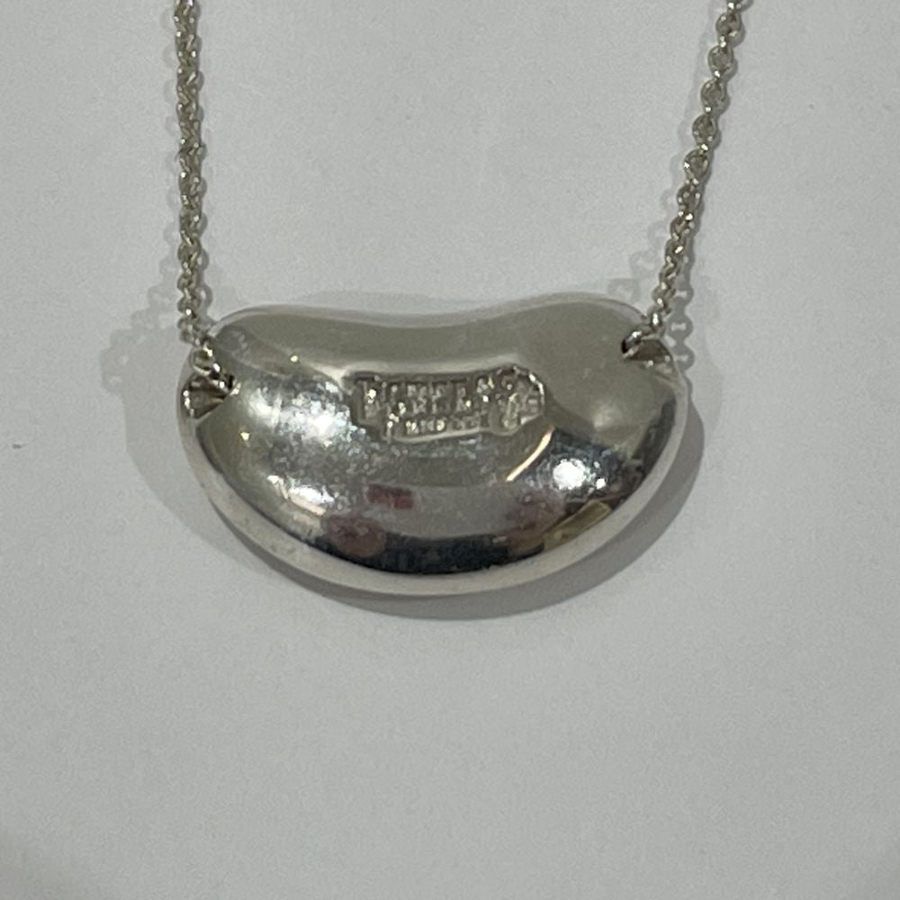 中古AB/使用感小】TIFFANY&Co. ティファニー エルサペレッティ ビーンズ シルバー925 レディース ネックレス20449437