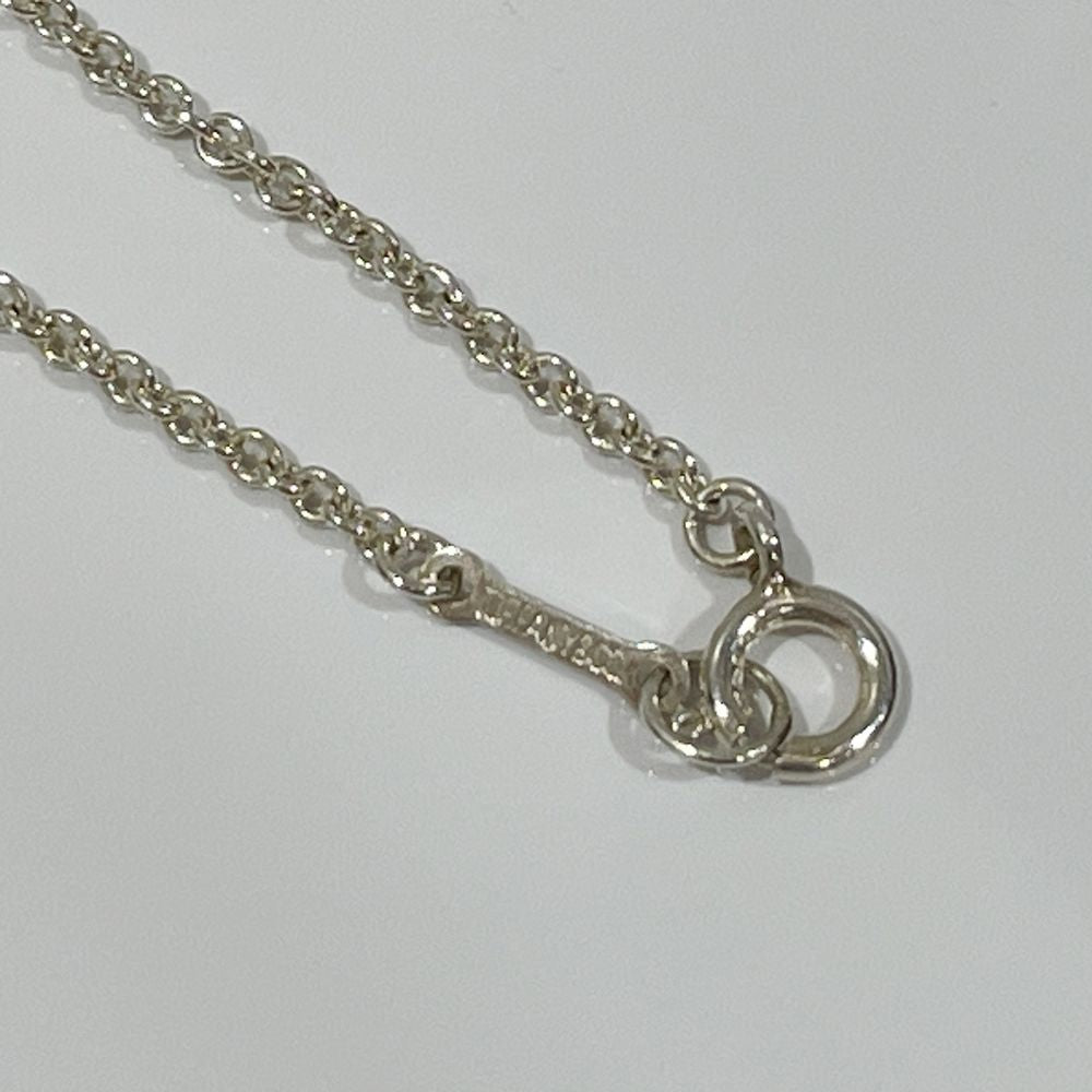 TIFFANY&amp;Co. Elsa Peretti Triple Teardrop Necklace Silver 925 Women's [Used AB] 20240209