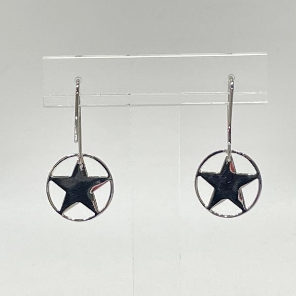 Christian Dior Circle Star Logo Vintage Hook Earrings Women's [Used AB] 20240127