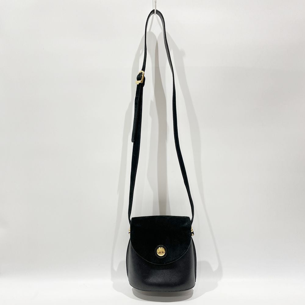 FENDI FF Logo Vintage Crossbody Mini Shoulder Bag Suede/Leather Women's [Used B] 20240128