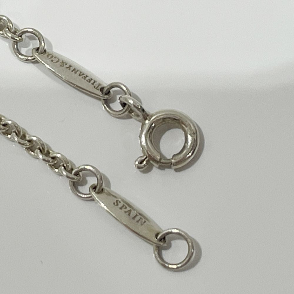 TIFFANY&amp;Co. Elsa Peretti Open Heart Bracelet Silver 925 Women's [Used AB] 20240301