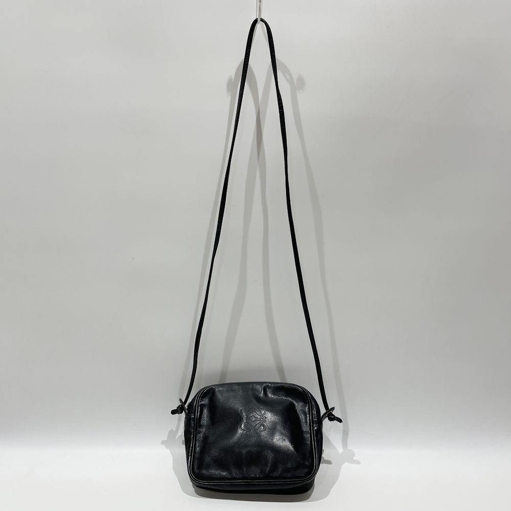 LOEWE Anagram Vintage Square Mini Crossbody Shoulder Bag Leather Women's [Used B] 20240128