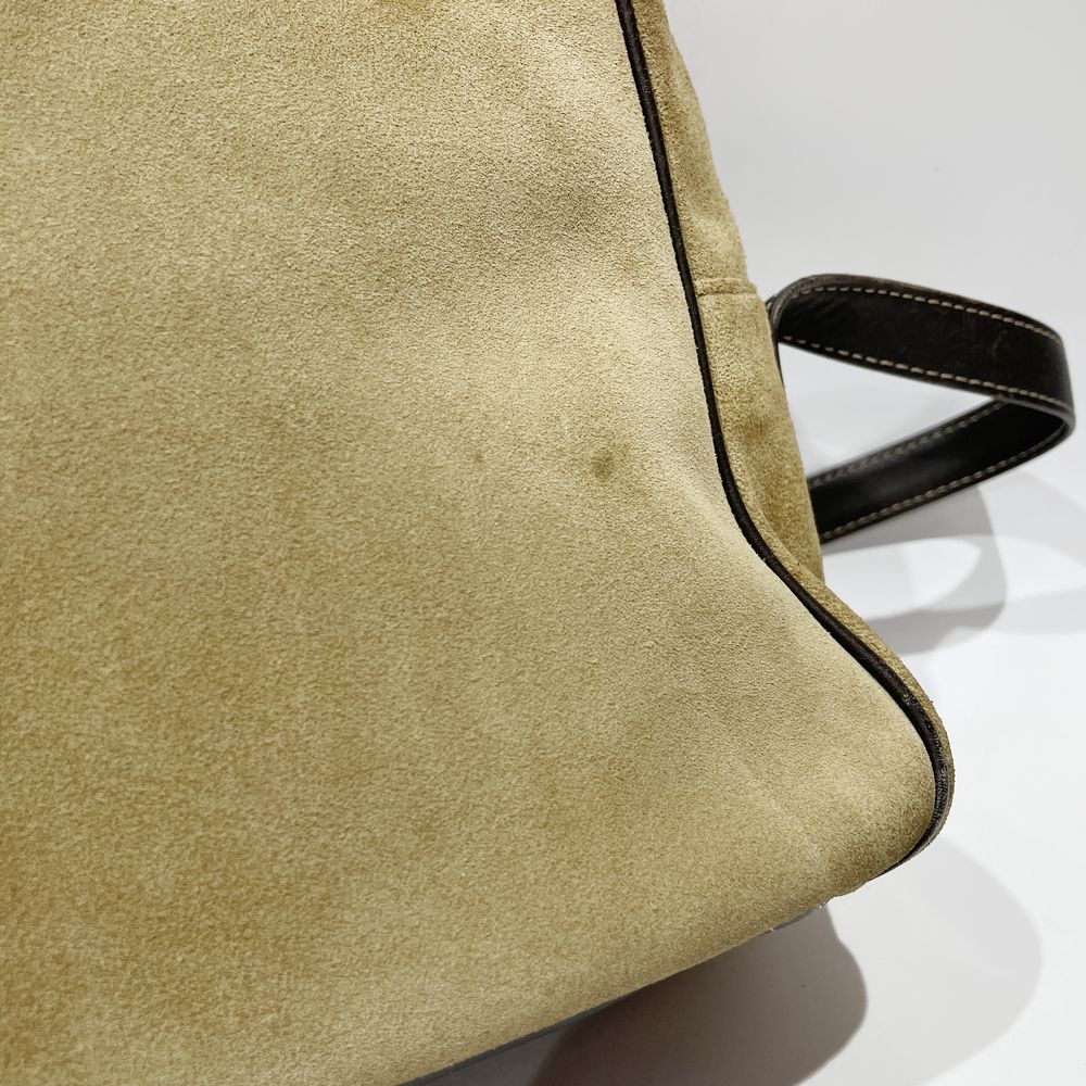 LOEWE Anagram Vintage Crossbody Shoulder Bag Suede/Leather Women's [Used B] 20240128