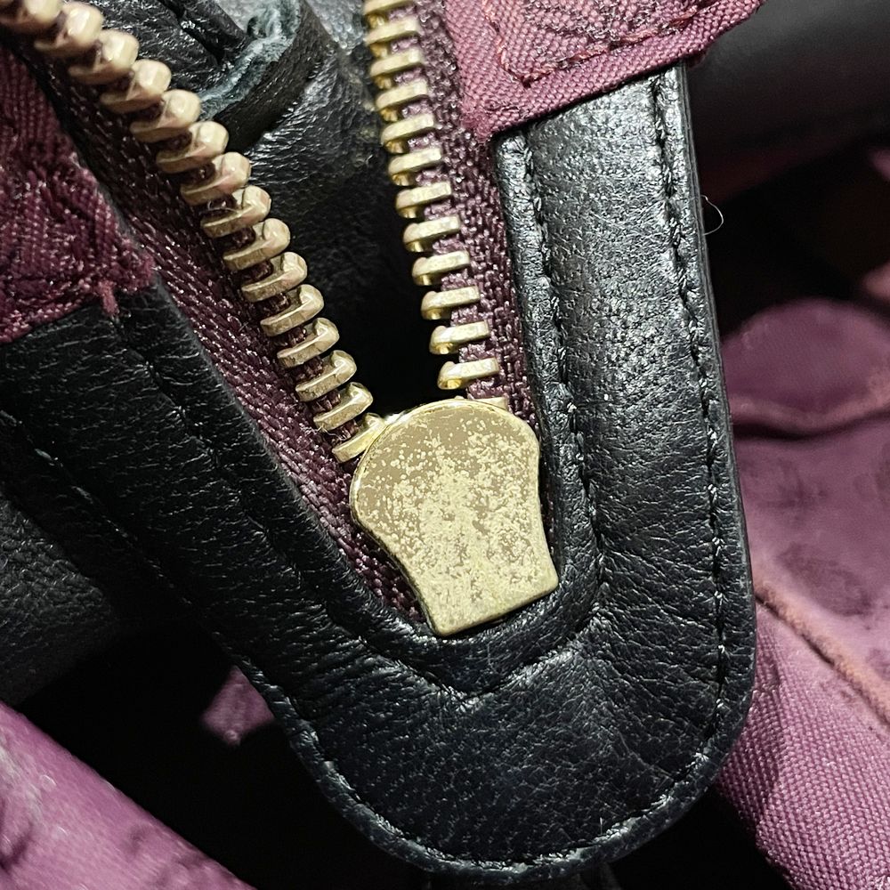 LOEWE Nappa Aire Anagram Charm Handbag Leather Women's [Used AB] 20240128