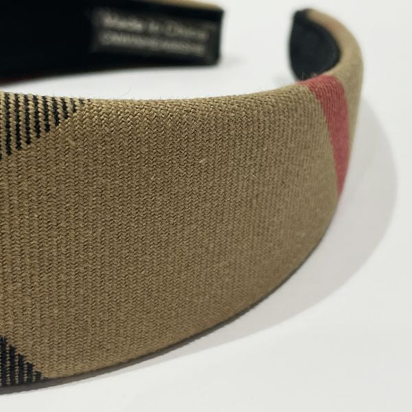 Burberry nova shop check headband