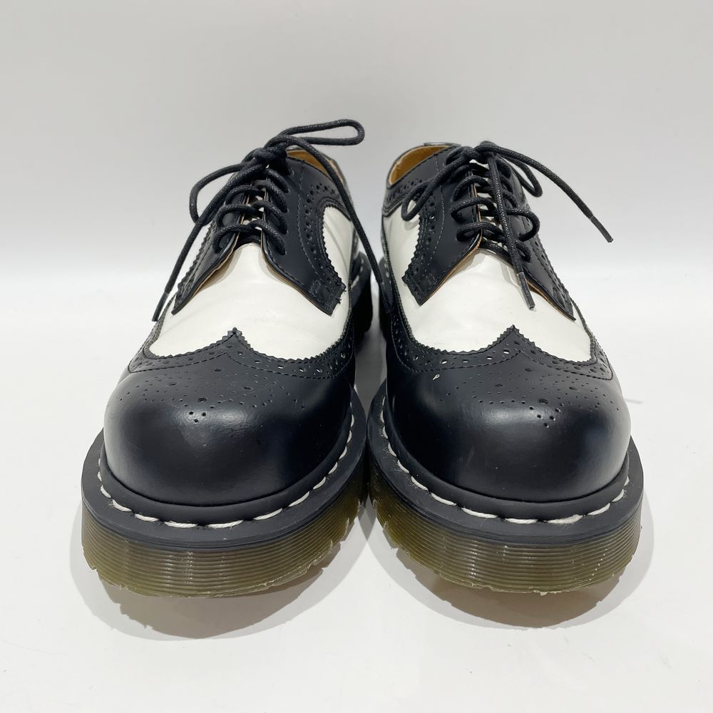 Dr.Martens Wingtip 5 Hole Bicolor Monotone UK8 (approx. 26.5cm) Loafers Leather/Rubber Unisex [Used B] 20240215