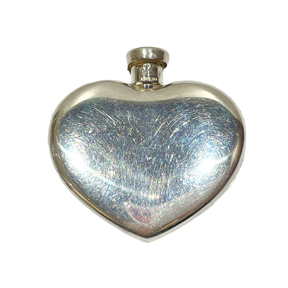 TIFFANY&amp;Co. Atomizer Perfume Bottle Heart SV925 Sterling Silver Perfume Bottle Perfume Unisex [Used AB] 20240212