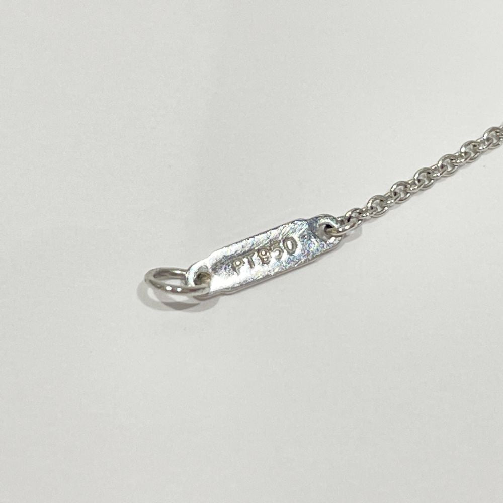 TIFFANY&amp;Co. Solitaire 1PD 0.34ct F/VVS1/VG/NONE Necklace Pt950 Platinum/Diamond Women's [Used AB] 20240202