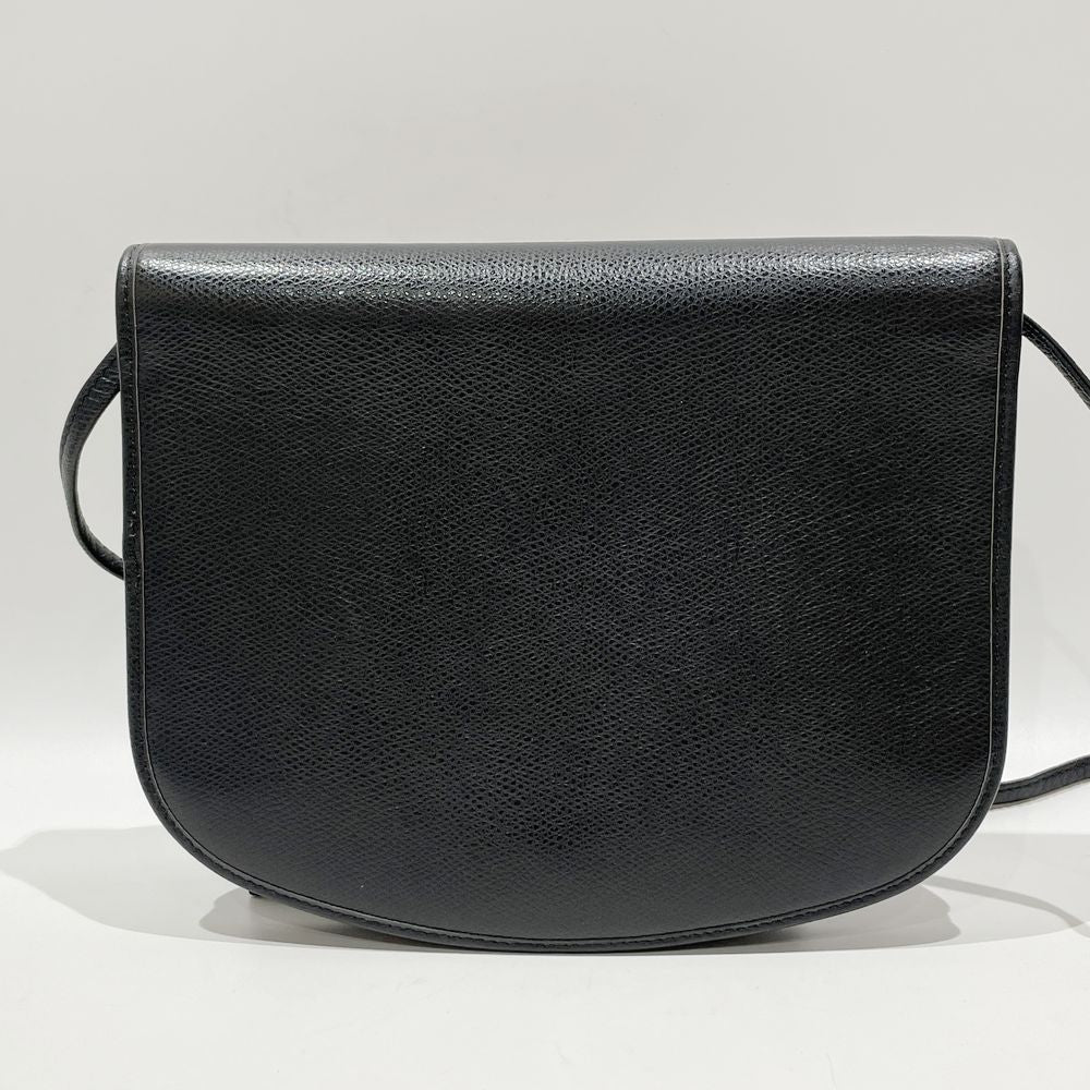 Christian Dior CD Logo Plate Vintage Crossbody Shoulder Bag Leather/PVC Women's [Used AB] 20240211