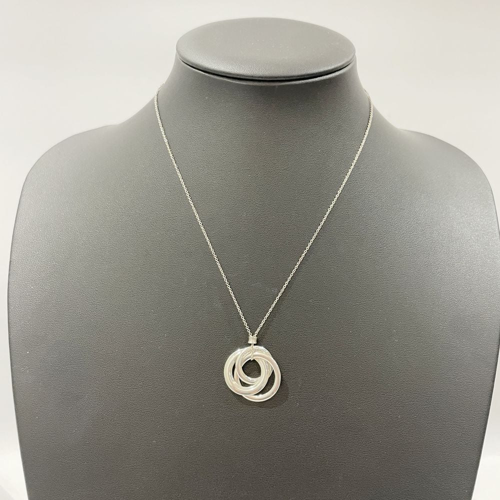 TIFFANY&amp;Co. 1837 Triple Circle Necklace Silver 925 Women's [Used B] 20240213
