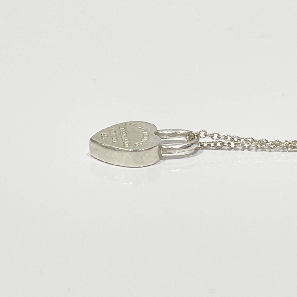 TIFFANY&amp;Co. Return to Tiffany Heart Mini Necklace Silver 925 Women's [Used AB] 20240220