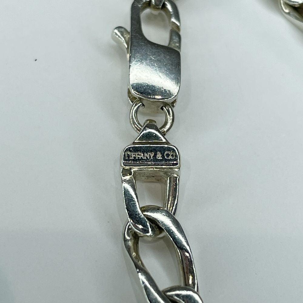 中古B/標準】TIFFANY&Co. ティファニー ヴィンテージ フィガロ チェーン リンク ヴィンテージ シルバー925 K18YG レディース  ブレスレット20453351