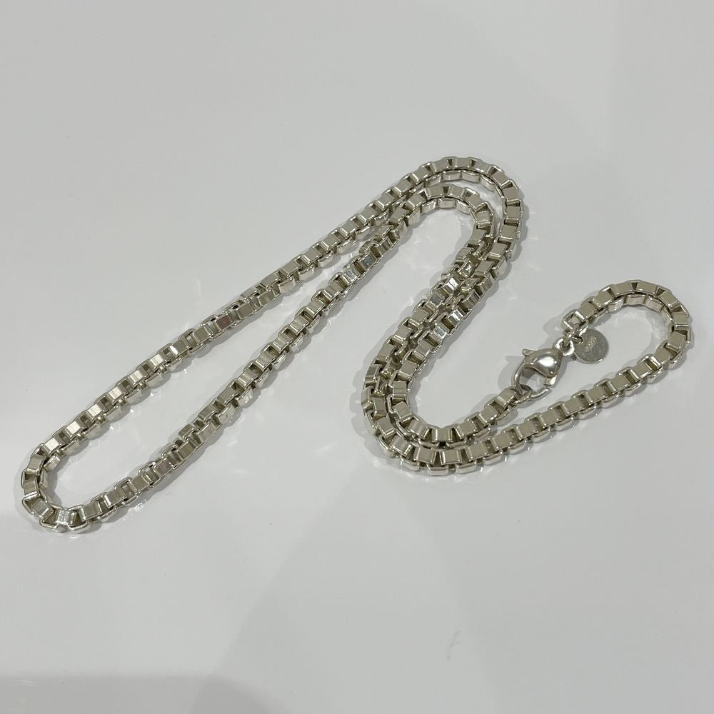 TIFFANY&amp;Co. Venetian Necklace Silver 925 Unisex [Used B] 20240127