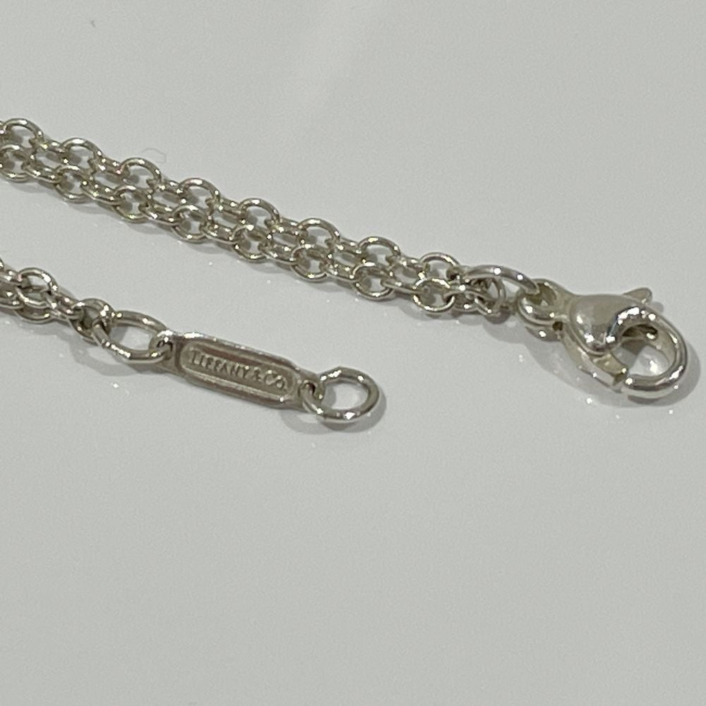 TIFFANY&amp;Co. [Rare] Sun Double Chain Necklace Silver 925 Women's [Used AB] 20240213