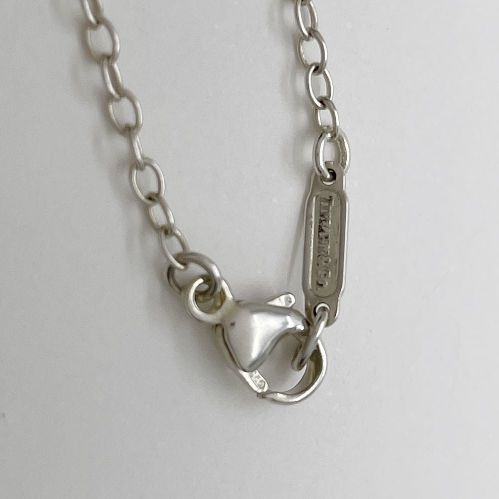 TIFFANY&amp;Co. Leaf Motif Necklace Silver 925 Women's [Used AB] 20240209