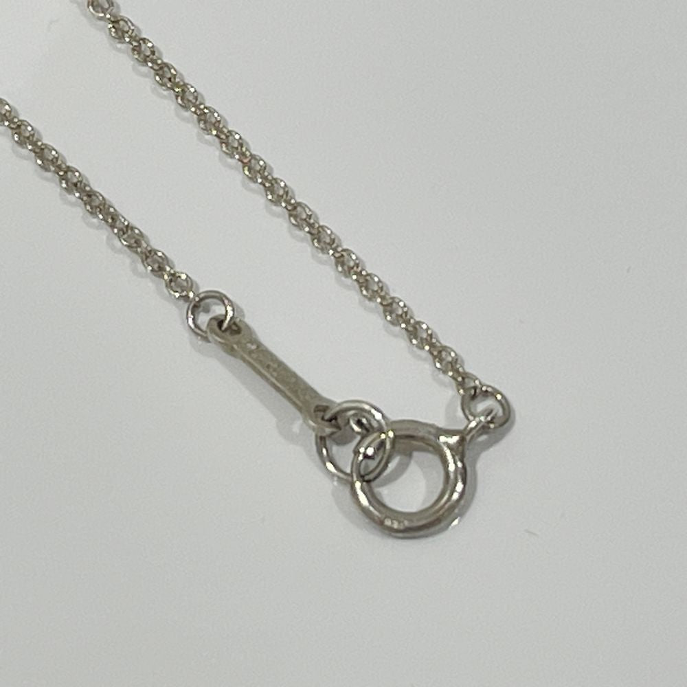 TIFFANY&amp;Co. Elsa Peretti Full Heart Necklace Silver 925 Women's [Used AB] 20240213