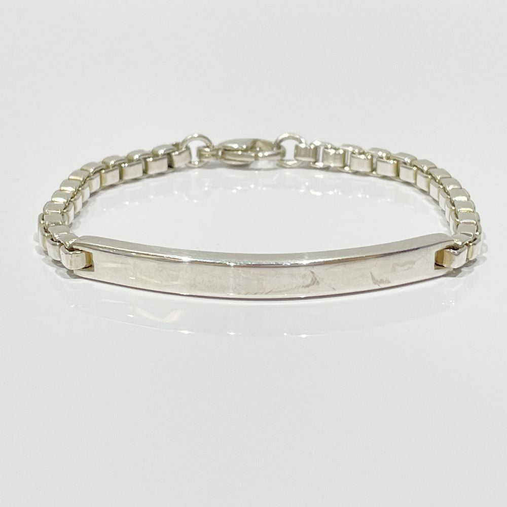 TIFFANY&amp;Co. Venetian Link ID Bracelet Silver 925 [Used AB] 20240209